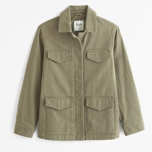 Abercrombie & Fitch Khaki Jacket